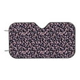thumbnail image 6 of Lsque Flower Car Windshield Sun Shade | Accordion Folding Style Auto Shade for Car Truck SUV Van | Blocks UV Rays Sun Visor Protector | Medium, 6 of 7