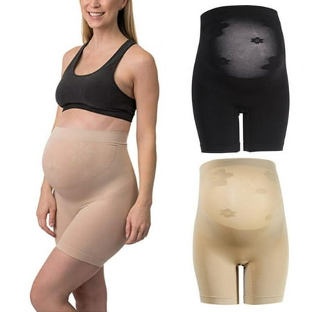 

2Pcs Seamless Maternity Shapewear for Belly Support Pregnancy Underwear
