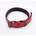 thumbnail image 3 of TrainPro Genuine Leather 1” X 19 ¾” /¾” X 15 ¾”Dog Collar with Soft Waterproof Padding for Small, Medium, Large Dogs and Pets., 3 of 5
