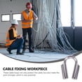 thumbnail image 3 of IFANLANDOR 4pcs Heavy Duty Cable Fasteners Stainless Steel for Cable Fixing, 3 of 8