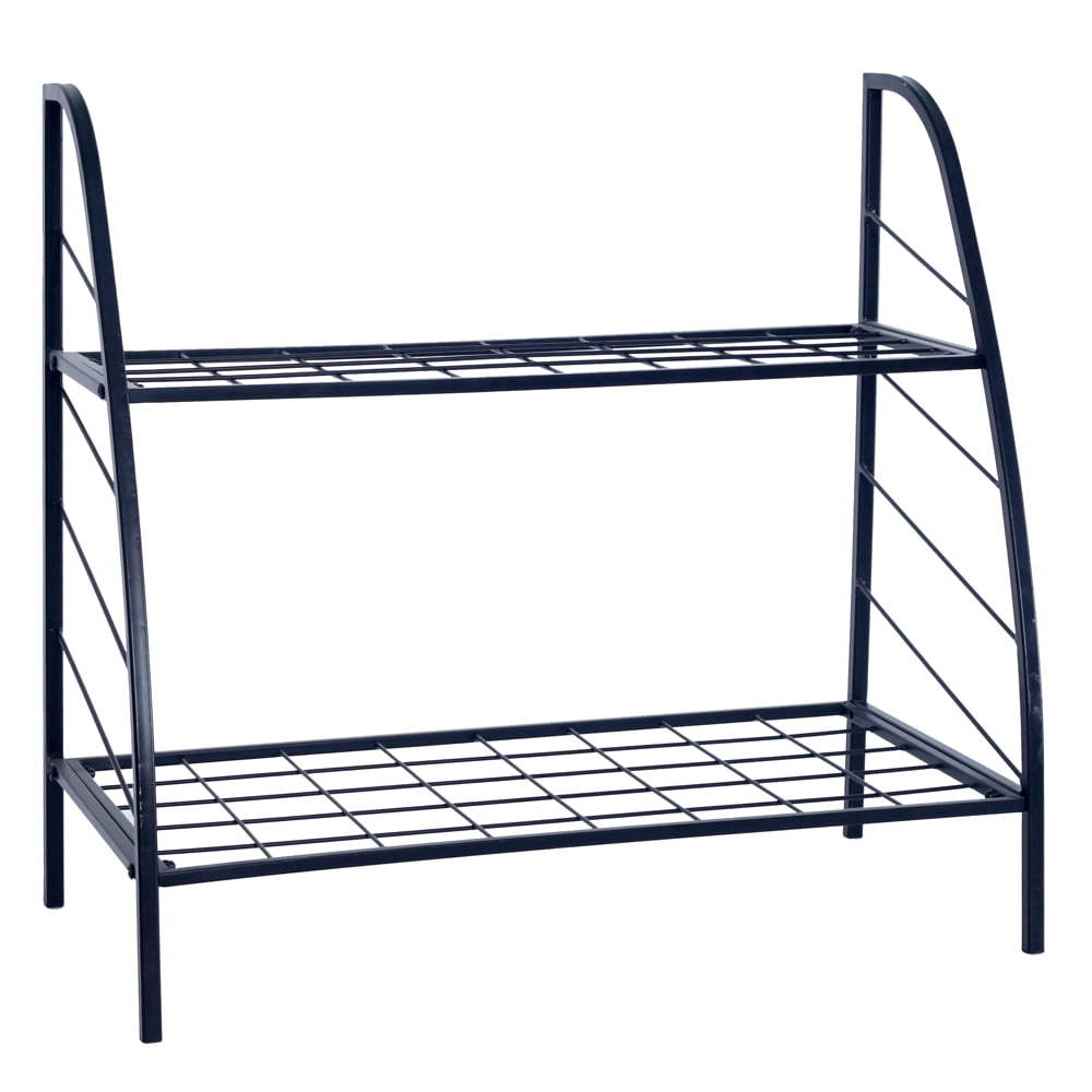 Private Jungle 2-Tier Indoor/Outdoor Metal Plant Stand, Flower Pots Holder, Plant Display Rack, Stand Shelf, Shoe Organizer, Utility Storage Organizer Rack Private Jungle 2-Tier Indoor/Outdoor Metal Plant Stand, Flower Pots Holder, Plant Display Rack, Stand Shelf, Shoe Organizer, Utility Storage Organizer Rack