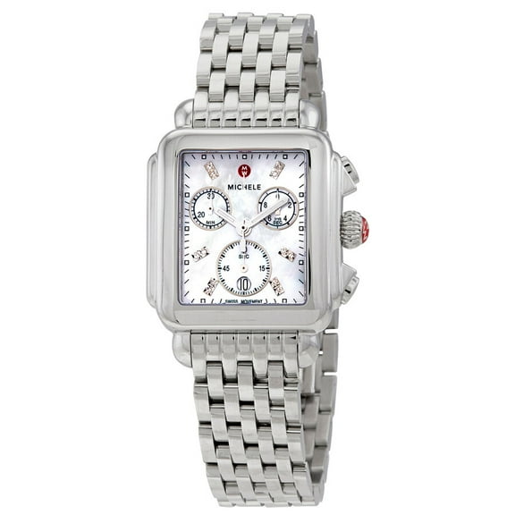 Michele Deco Mother of Pearl Women's Watch MWW06A000778