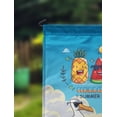 thumbnail image 2 of Printtoo Light Blue Hello Summer Beach Camping Flags For Campers Double SidedFlagOutdoor Decor Sign CampsiteFlag, 2 of 4