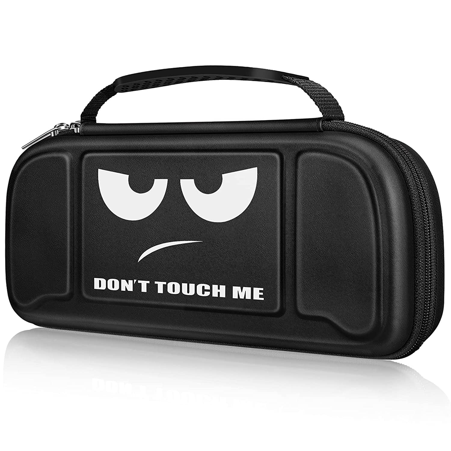 Fintie Carry Case for Hori Nintendo Switch Split Pad Pro Controller - [Shockproof] Hard Shell Protective Cover Travel Bag with 30 Game Card Slots & Inner Pocket (Dont Touch)