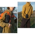 thumbnail image 3 of Sunyuer Water Resistant Mini Tactical Phone Crossbody Bag, Detachable Adjustable Strap Small Sling Pouch, Waist Pack for Hiking Travel Daily Carry, Unisex, 3 of 7