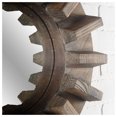 thumbnail image 2 of Miroir Mural Rond 17 Pouces Cadre en Bois Brun, 2 of 3