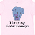 thumbnail image 4 of Inktastic I Love My Great Grandpa Elephant Boys or Girls Toddler T-Shirt, 4 of 5