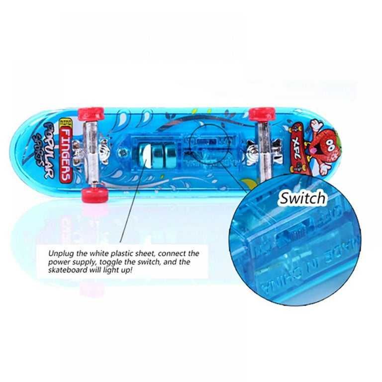 Finger Board Training Skateparks Training Gift For Kids Adult Finger  Skateboards Lightweight Cool Toys Kit With