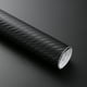 thumbnail image 3 of Rollo de fibra de carbono 3D para decoración de coche, 30 x 127 cm (negro), 3 of 5
