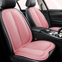 CxhicLuv Car Seat Cushion, Auto Seat Pad, 60x50x50cm Ventilated Gauze Sponge All-Season, Car Comfort Accessories Kit, Heat Dissipation & Support for Drivers, Commuters, Pink