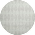 thumbnail image 2 of Addison Rugs Mayfield Washable Transitional Diamonds Ivory Round Rug, 8' x 8', 2 of 5