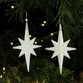 thumbnail image 6 of Gallickan Christmas Ornaments, 2 Pack Tree Hanging Decor Party Accents, Festive Holiday Thanksgiving Celebration Pieces, Home Seasonal Decorations Set, White, 6 of 6