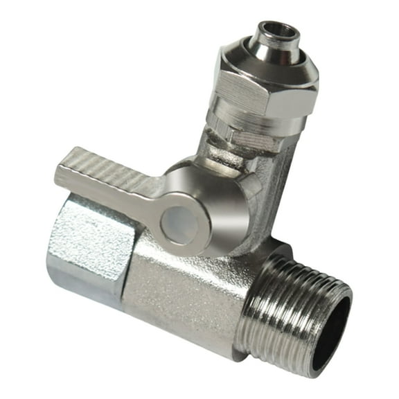 Universals 3 Way Plumbing Fitting for Double Appliance Installation 3/8x3/8x1/4Incha Threaded Copper Water Distributor