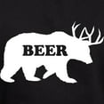thumbnail image 3 of CafePress - Beer Bear Hoodie (Dark) - Pullover Hoodie, Classic, Comfortable Hooded Sweatshirt, 3 of 4