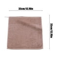 thumbnail image 3 of XGFHYJEH Washcloth, Face Towel, Washcloth Towels, Soft Washcloth, Small Thick Clearance Washcloth, Towel For Bath, Hand, Face, polyester, 35*35cm, Brown, 3 of 6