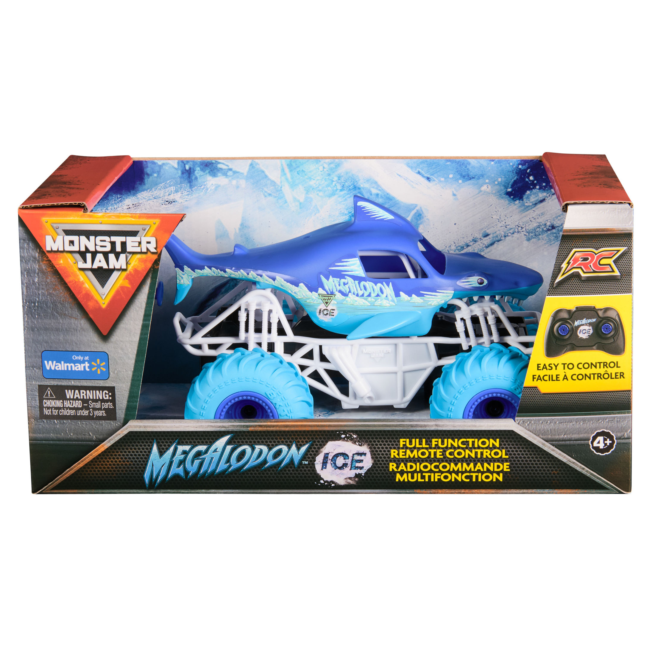 Monster Jam Megalodon Ice RC Monster Truck 1:24 photo 2