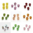 thumbnail image 4 of 100pcs Colorful Rhinestones Beads 10mm Round Disco Ball Clay Bead for Personalized Crafts Jewelry Making Findings, 4 of 20