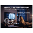 thumbnail image 4 of Bluetooth 5.4 Récepteur Audio Émetteur -LL/HD/AD LC3 Auracast le Adaptateur Audio Sans Fil Stéréo Musique avec Micro, 4 of 8