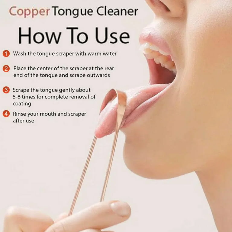 Clearly COPPER, Pure Copper Tongue Scraper, 1 unit - Kroger