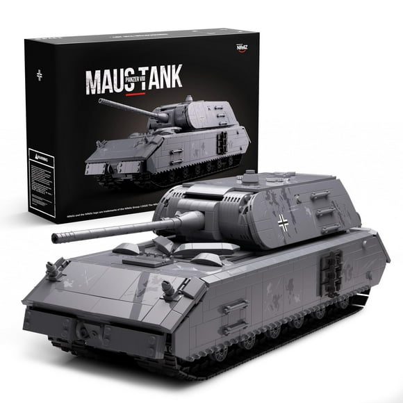 Modelo de construcción Nifeliz Maus Tank WW2 Panzer VIII 2.252 piezas