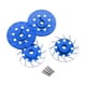 thumbnail image 5 of 4 discos de freno RC profesionales de 12 mm de repuesto para decoración de disco de freno 1:10 azul oscuro, 5 of 9