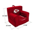 thumbnail image 5 of Imperial Kansas City Chiefs Foam Chair, 5 of 6