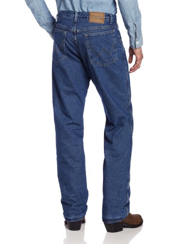wrangler rugged wear men's woodland thermal jean