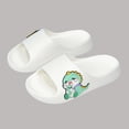 thumbnail image 5 of IVEYRTF Kids Slides Shoes Non Slip Thick Sole Casual Solid Color Home Slippers Bathroom Indoor Summer Comfort Breathable Slide Sandals, 5 of 7