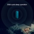 thumbnail image 3 of Portable air purifier for home use, using negative ion technology, quiet operation, simple design, effective removal of odors and dust, suitable for bedroom, kitchen (blue), 3 of 7