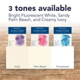 Strathmore Creative Cards, Full Size, Fluorescent White with Deckle ...