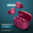 thumbnail image 3 of JLab GO Pop ANC Bluetooth Earbuds, Charging Case, Fuchsia, 3 of 7