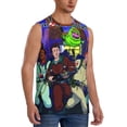 thumbnail image 2 of Ghostbusters-Real Men's Tank Top Lightweight Summer Sleeveless Tee Shirt Muscle Tank Tops Workout T-Shirts Casual Athletic Undershirts, 2 of 7