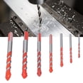 thumbnail image 4 of Drill Bit Set,Tungsten Carbide Multi Purpose Drilling Bit Kit Impact Screwdriver Bit Set Bits Accessory for Ceramic Tile Concrete Glass Drilling, 4 of 8