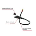 thumbnail image 2 of Schumacher Electric 18 in Ring Connection Cable, for Car Battery Chargers/Maintainers, Quick Connect, Motorcycle, Sport, Lawn Tractor Batteries, WM-12, 2 of 7
