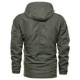 YanHoo Mens Military Bomber Jackets Tactical Windbreaker Hooded