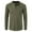 Army Green, variant on Timegard Mens Shirts Causal Fall Golf Shirts Breathable Button V Neck Drop Shoulder Loose Fitting Solid Color Shirts(White,XL)