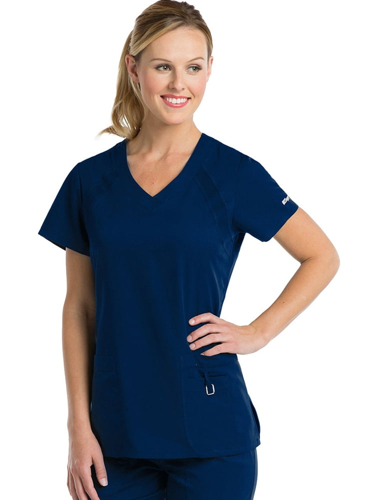 Grey's Anatomy Active by Grey's Anatomy™ Women's VNeck Solid Scrub