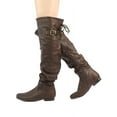 thumbnail image 4 of Dream Pairs Women's over-the-knee suede winter boots, 4 of 5