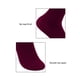 thumbnail image 4 of Calcetines de Nailon Transparente con puños Elásticos para mujer 2 Pares uxcell Borgoña Talla única, 4 of 7