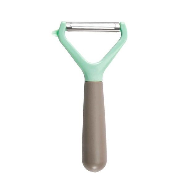 Pisexur Batería de cocina Cepillo de melón para el hogar, cuchillo pelador de acero inoxidable, cepillo de frutas, utensilio de cocina, pelador de melón y fruta, mang para la cocina del hogar