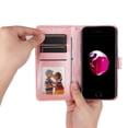 thumbnail image 3 of Funda tipo cartera GANGXUN para iPhone SE 2020 , diseño girasol, cuero PU, soporte, cierre magnético, tarjetero, 3 of 5