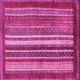 thumbnail image 1 of Ahgly Company Indoor Square Abstract Pink Modern Area Rugs, 8' Square, 1 of 4