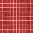 thumbnail image 1 of Ahgly Company Machine Washable Indoor Square Checkered Red Modern Area Rugs, 8' Square, 1 of 4
