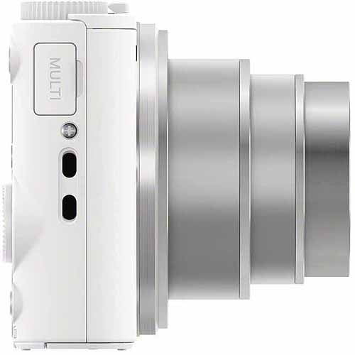 Restored Sony DSC-WX350/W Digital Camera with 18.2 MP and