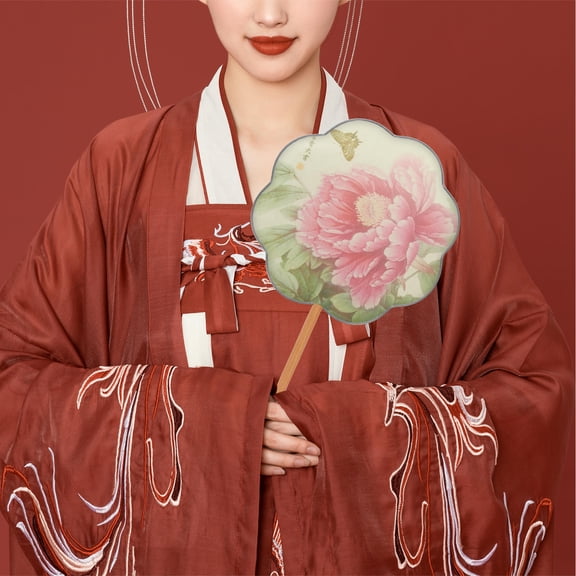 GOOHOCHY 5Pcs Craft Sticks Wooden Folding Fan Frame for Weddings Handheld Cooling Multi