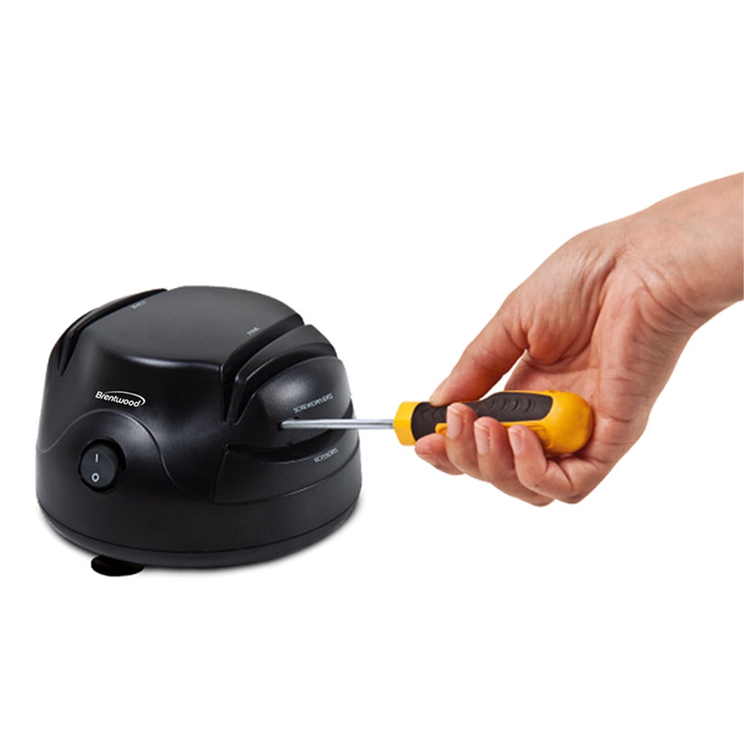 Brentwood TS-1002 Knife and Tool Sharpener, Black