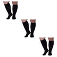 thumbnail image 2 of Calcetines de Compresión Minnieouse Pantorrilla Ancha Cuidado de la Salud Transpirable Negro Multicolor, 2 of 6