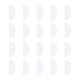 thumbnail image 2 of 10 pares de anteojos antideslizantes Almohadillas para la nariz Gafas Pastas para la nariz Accesorios para gafas para estudiantes Viajeros Blanco, 2 of 4