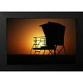 thumbnail image 2 of Susan Vizvary Photography 14x11 Black Modern Framed Museum Art Print Titled - Lifeguard Sunset, 2 of 5