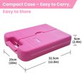 thumbnail image 4 of 136-Piece Pink Tool Set for Women, Household Small Tool Set, Toolbox Storage for Home Repairs, Portable Hand Tool Kit for College, Dorm, 4 of 9